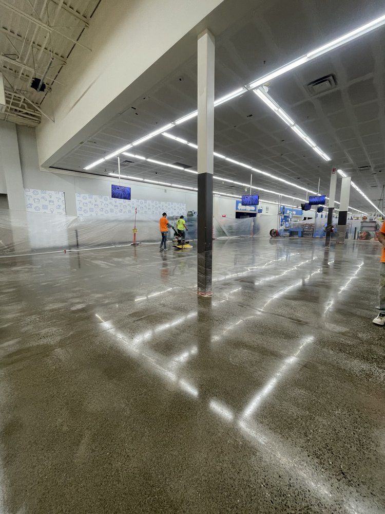 Showrooms & Retail floor coating